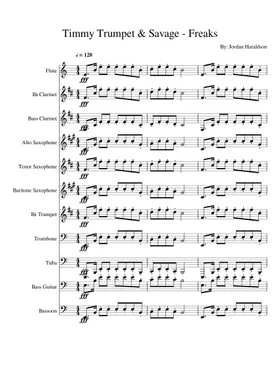 Free Narco by Timmy Trumpet sheet music  Download PDF or print on