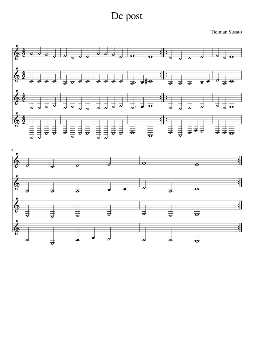De post