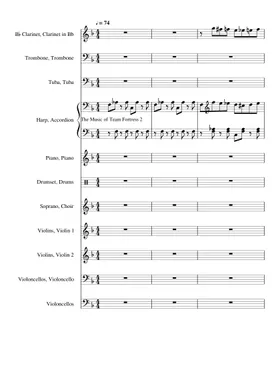 Deepwoken Safezone Guild Theme Sheet music for Piano, Trombone, Organ, Tuba  & more instruments (Mixed Ensemble)