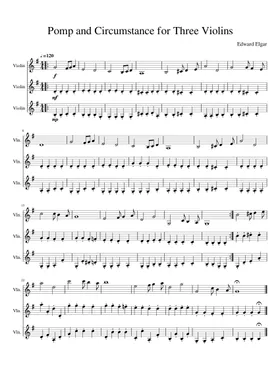 Press F To Pay Respects Sheet music for Violin, Cello (Mixed Trio