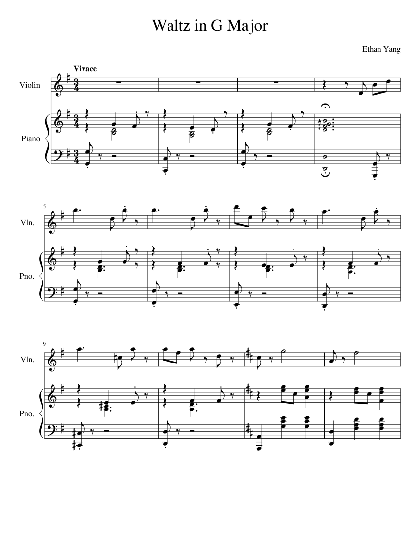 Waltz in G Major