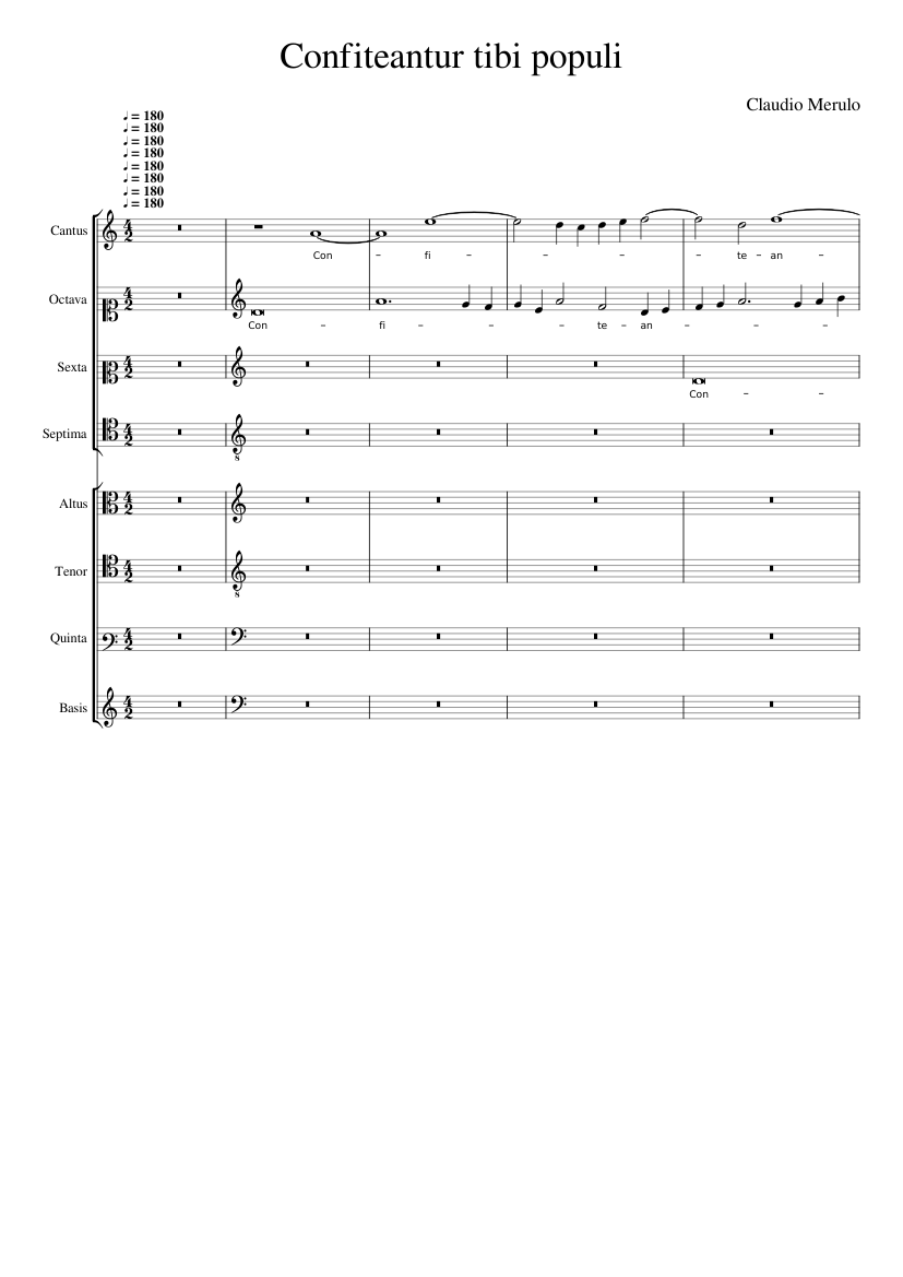 Confiteantur tibi populi