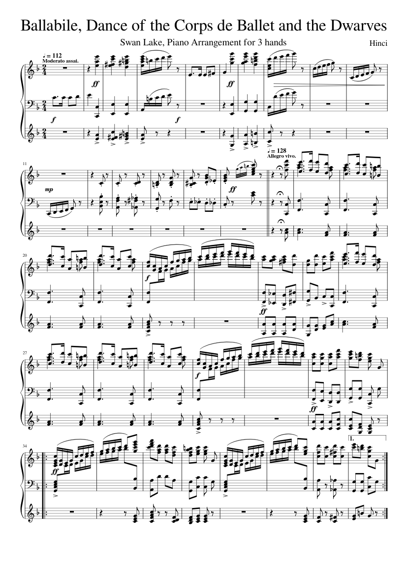 Swan Lake (ballet) Op.20