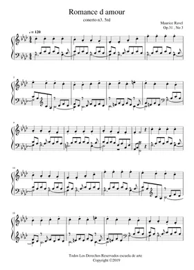 Free Romance D'amour by Anonymous sheet music | Download PDF or print on  Musescore.com