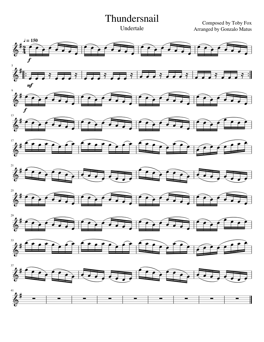 Thundersnail - Violin Solo