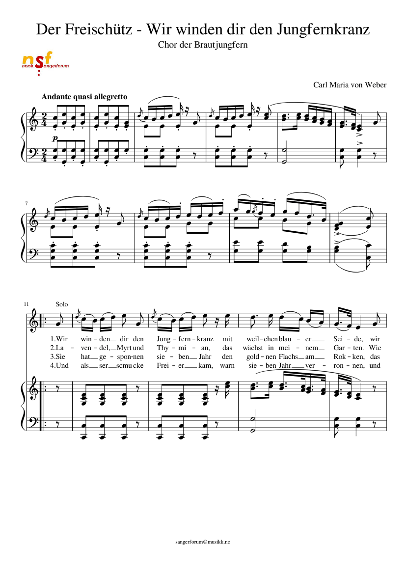 Der Freischütz Op.77