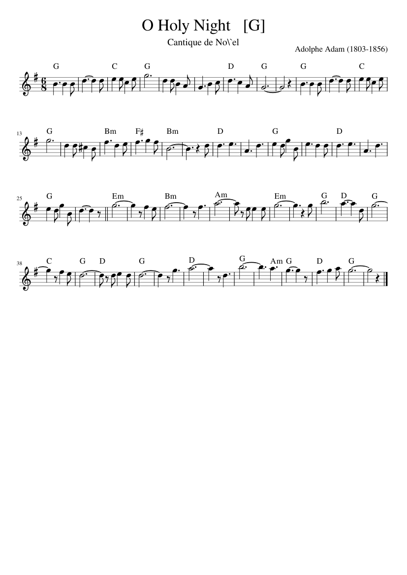 O Holy Night