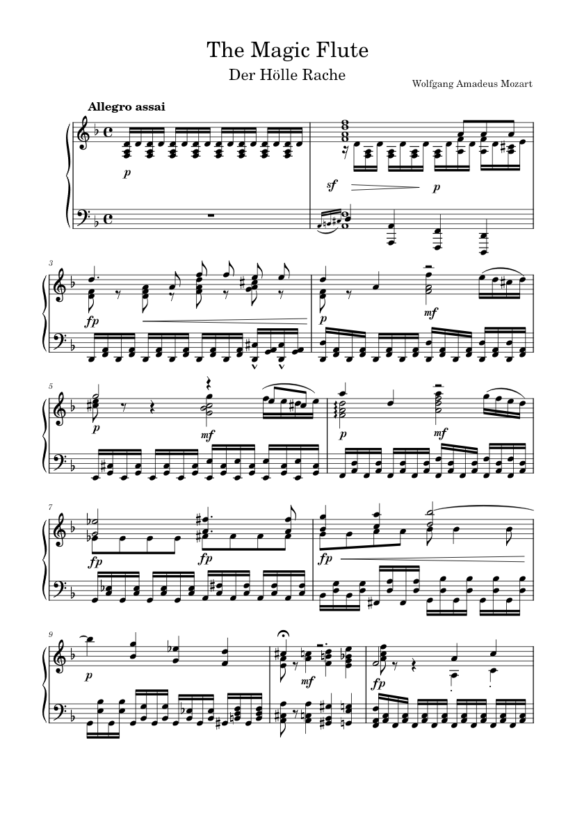 The magic flute - der hölle rache kocht in meinem herzen - the queen of ...