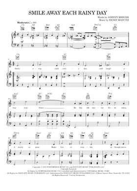 Rainy Day sheet music for voice, piano or guitar (PDF)