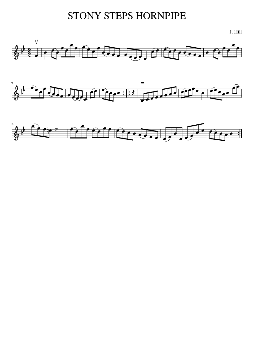 STONY STEPS HORNPIPE