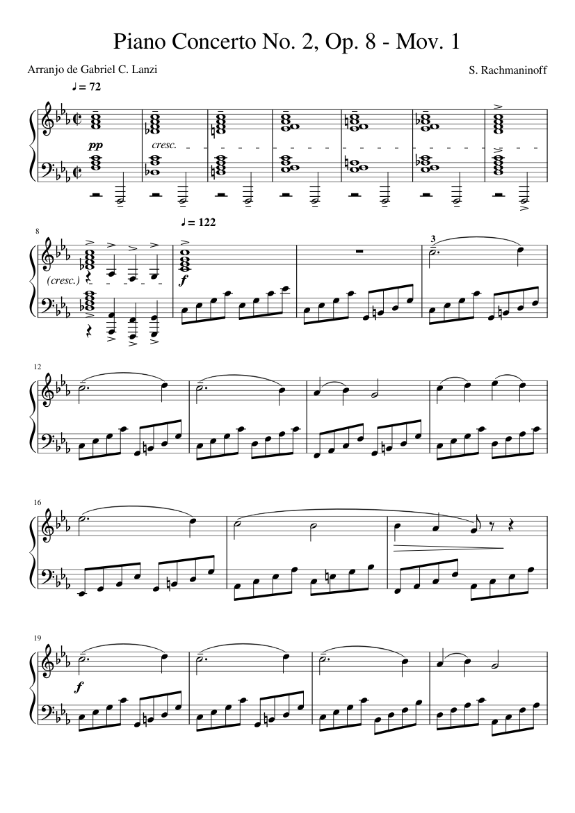 Piano Concerto No.2 Op.18