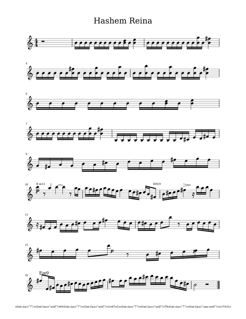 Podes Reinar Sheet music for Violin (Solo)