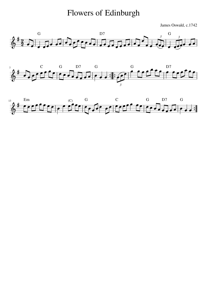 Flowers of Edinburgh