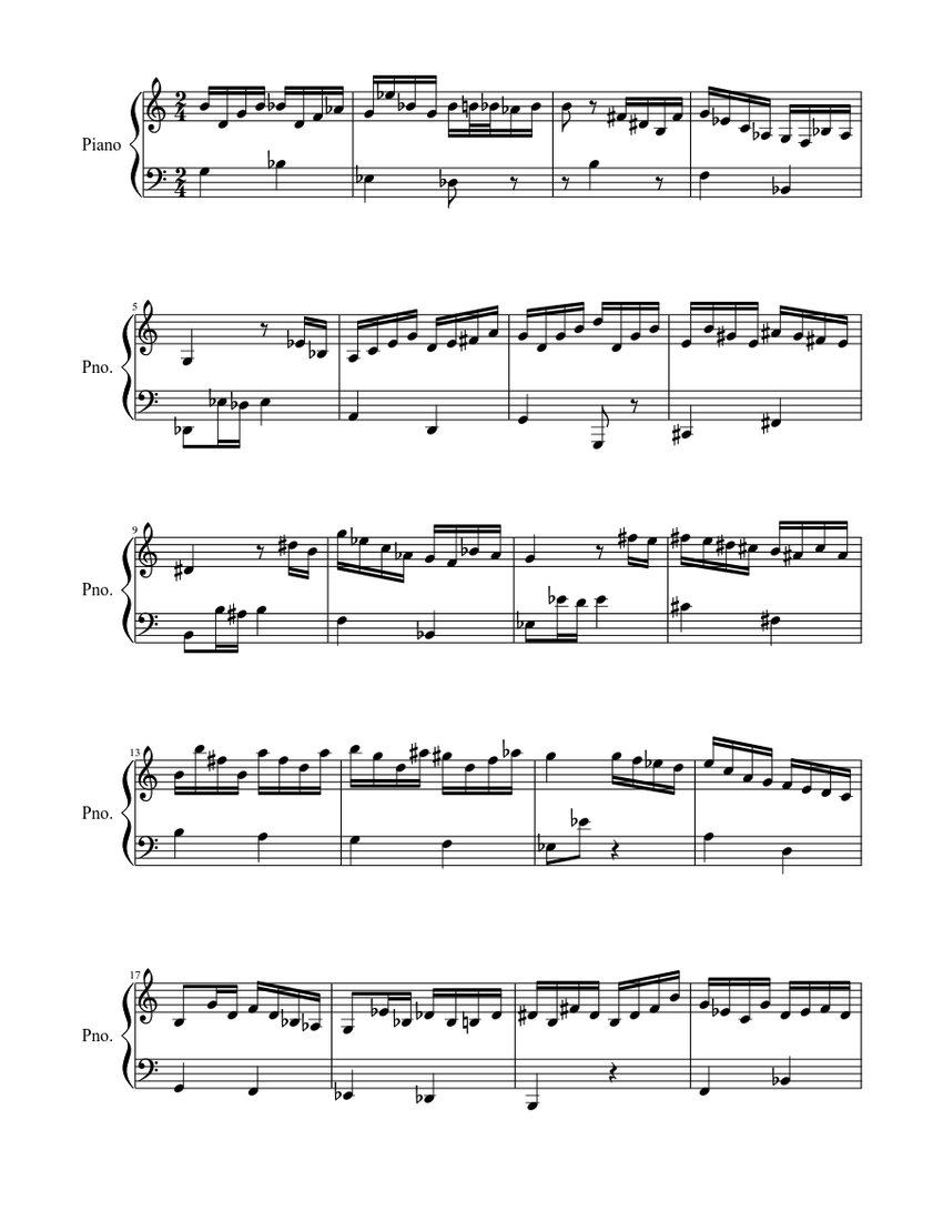 Giant Steps Sheet music for Piano (Solo) | Download and print in PDF or