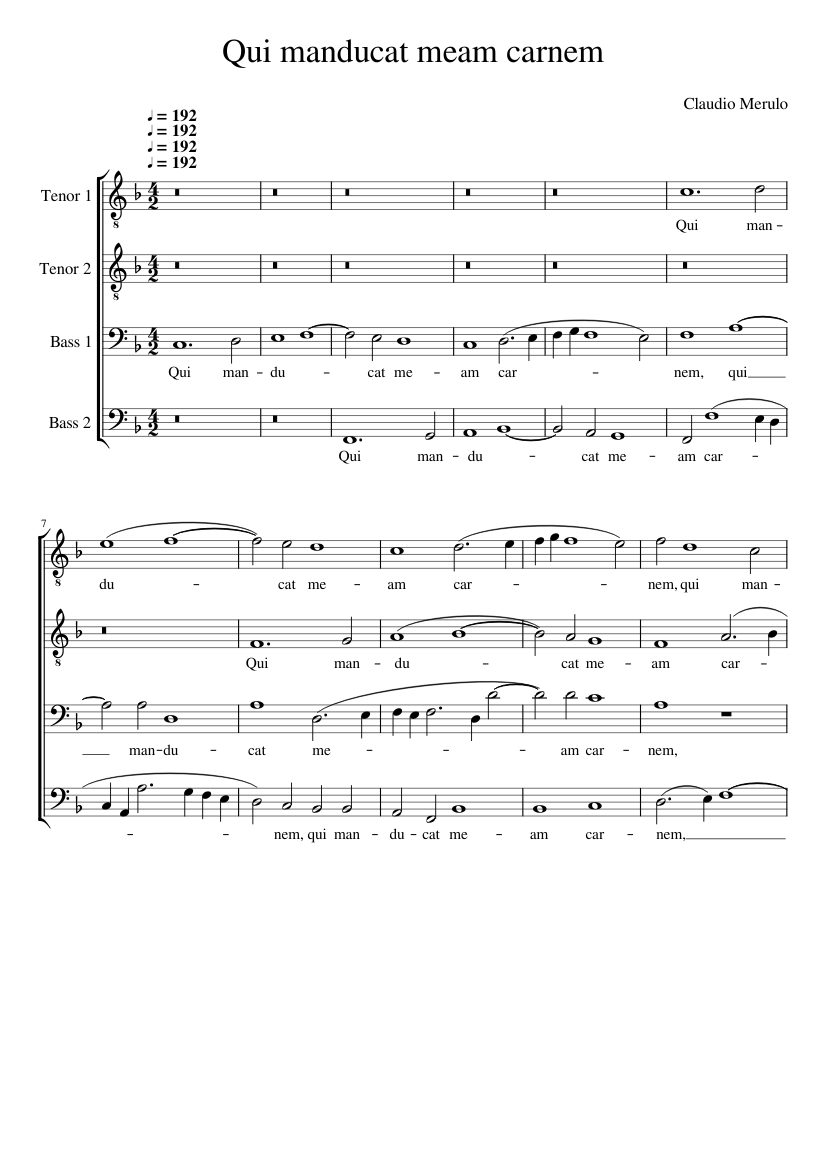 Qui manducat carnem meam