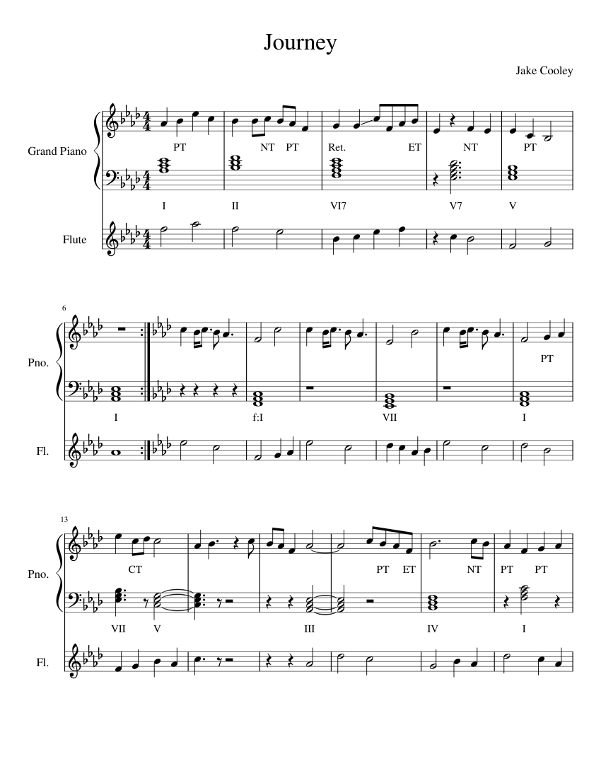 journey as one sheet music pdf