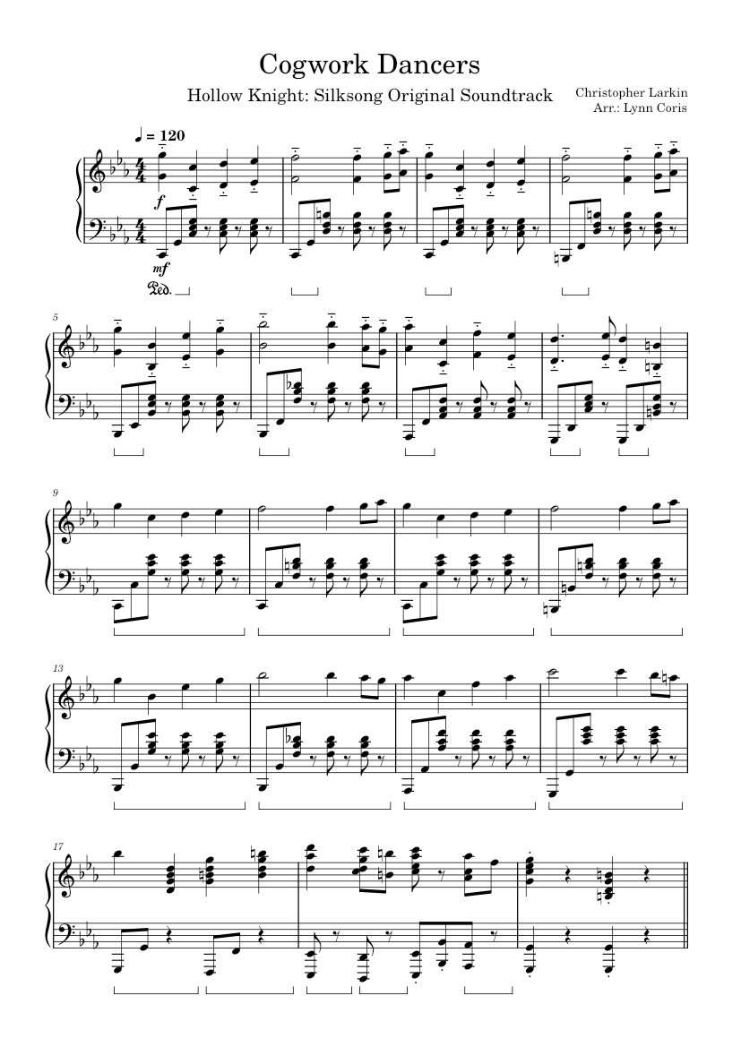 KUNI 楽譜 Lookin' For Action Masque 2冊 Cogwork Dancers – Christopher Larkin Sheet Music for Piano (Solo