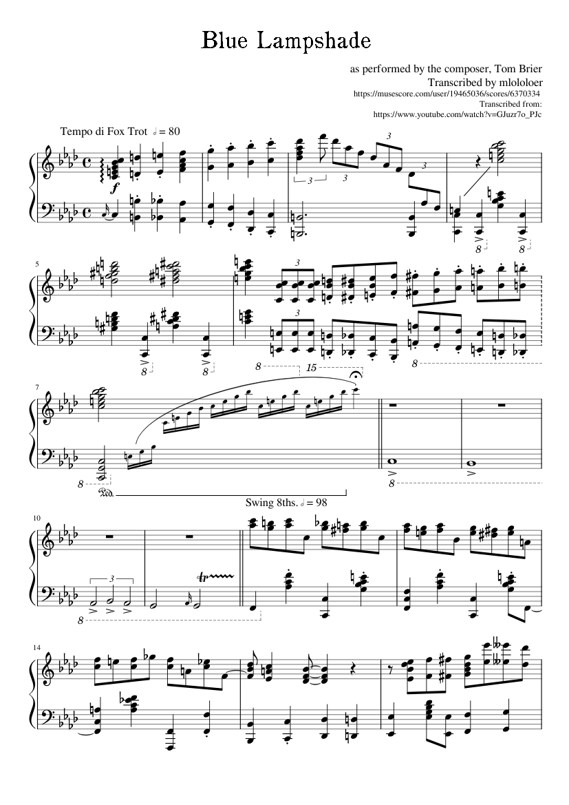 Tom Brier Improvisation