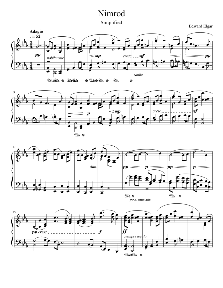 Variations on an Original Theme 'Enigma' Op.36