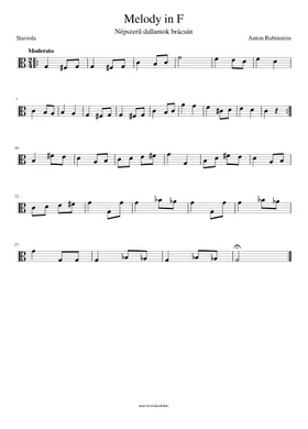 Melody In F - Anton Rubinstein (Trumpet).pdf
