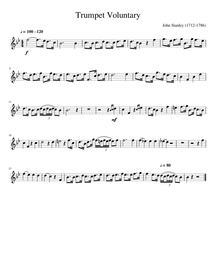 Trumpet Voluntary