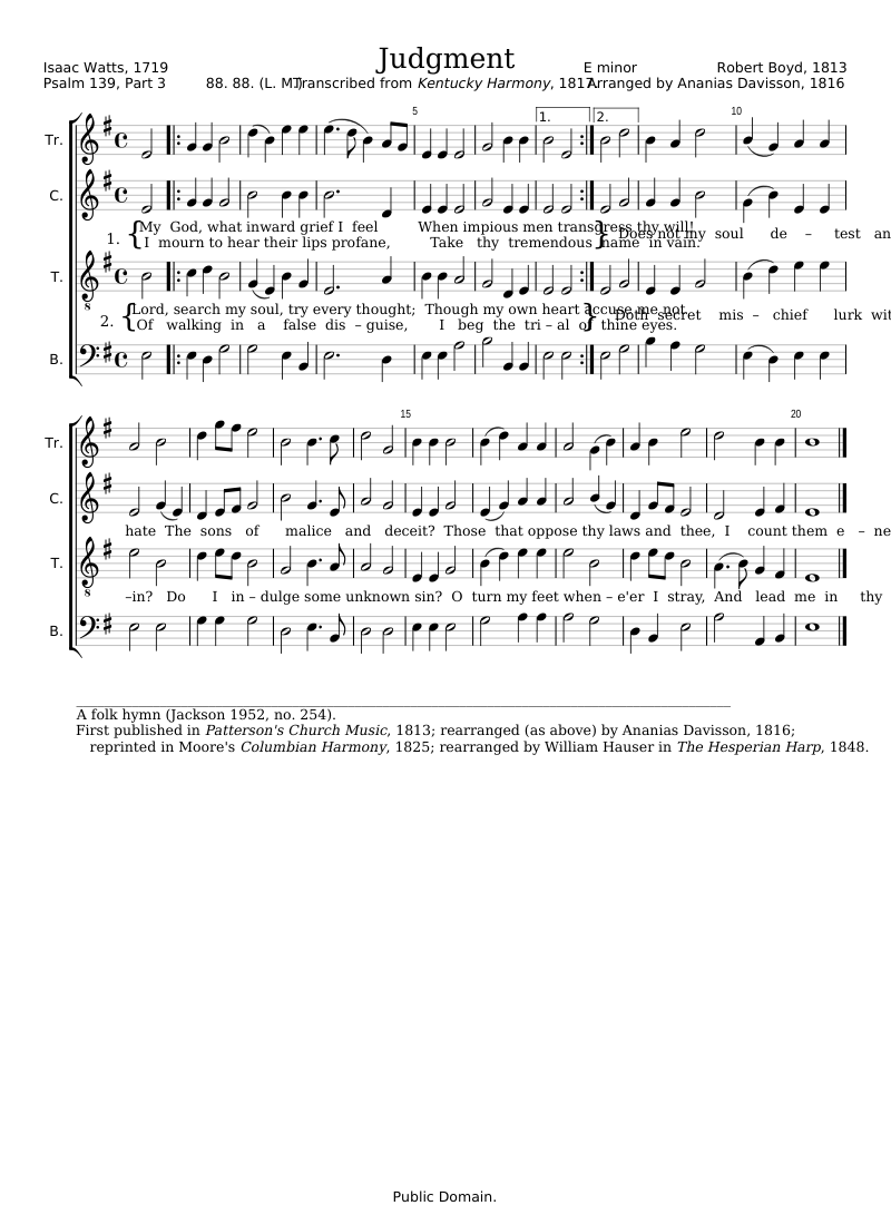 Judgment - Robert Boyd