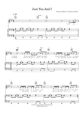 just you and i by Tom Walker free sheet music | Download PDF or print on  Musescore.com