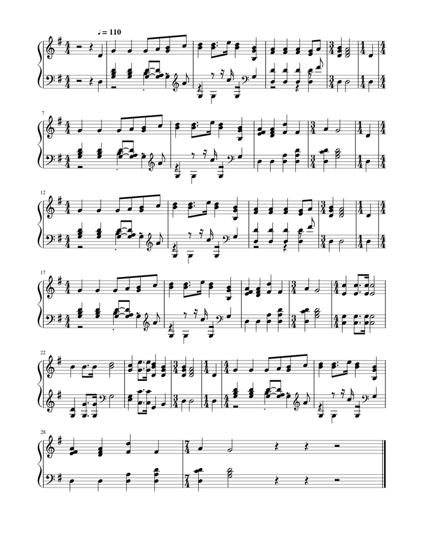 Oh, shall I wear a starless crown - T. E. Perkins Sheet music for Piano ...