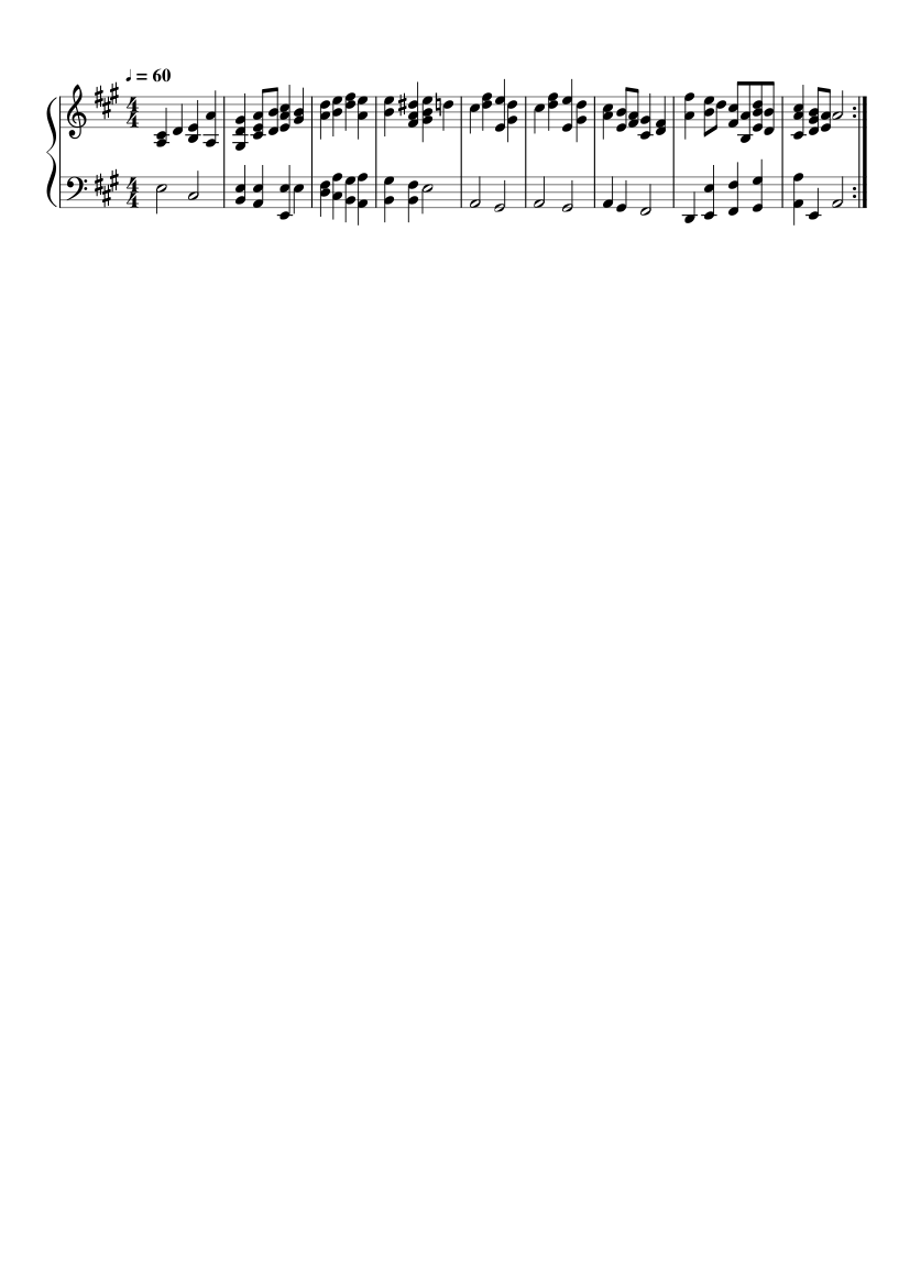 A9 Sheet music for Piano (Solo) Easy | Musescore.com