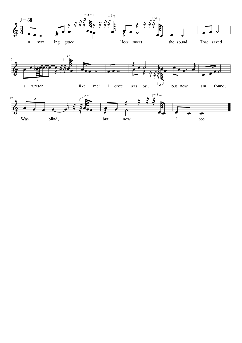 amazing grace