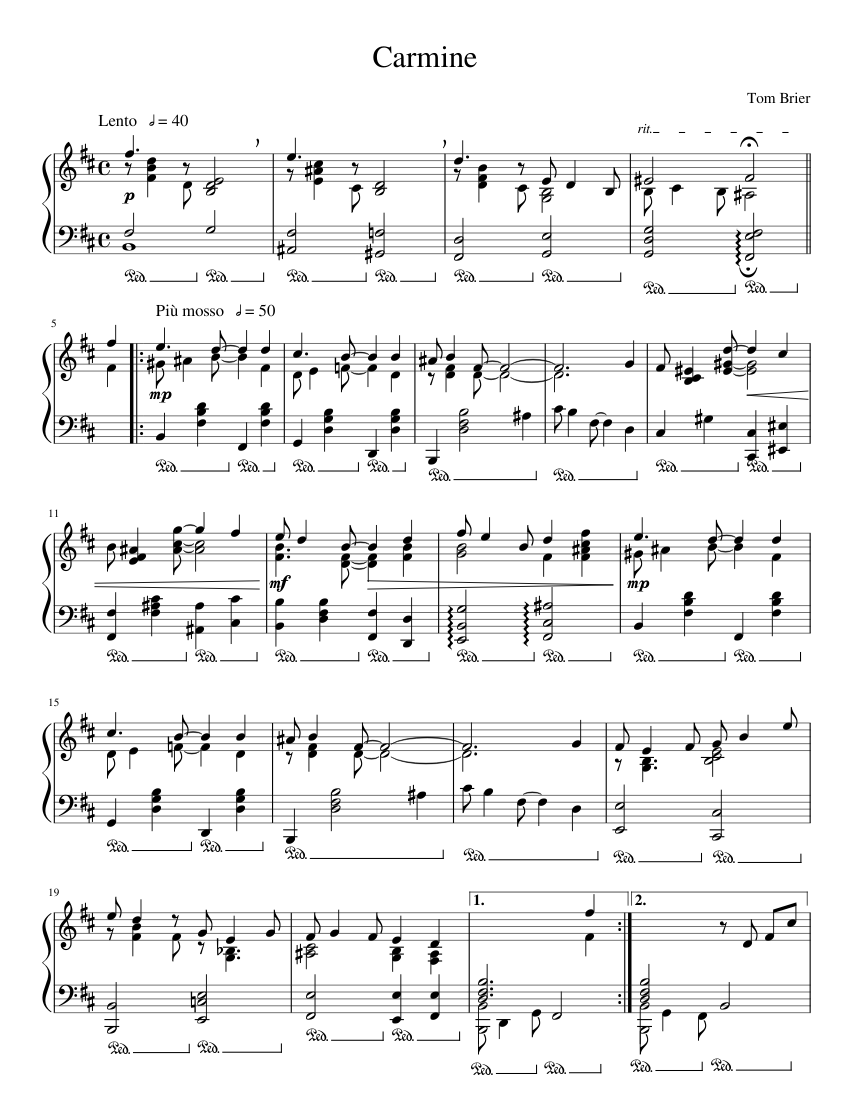 Tom Brier Improvisation