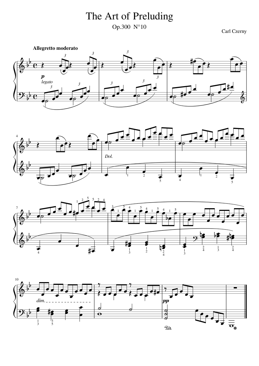 The Art of Preluding Op.300