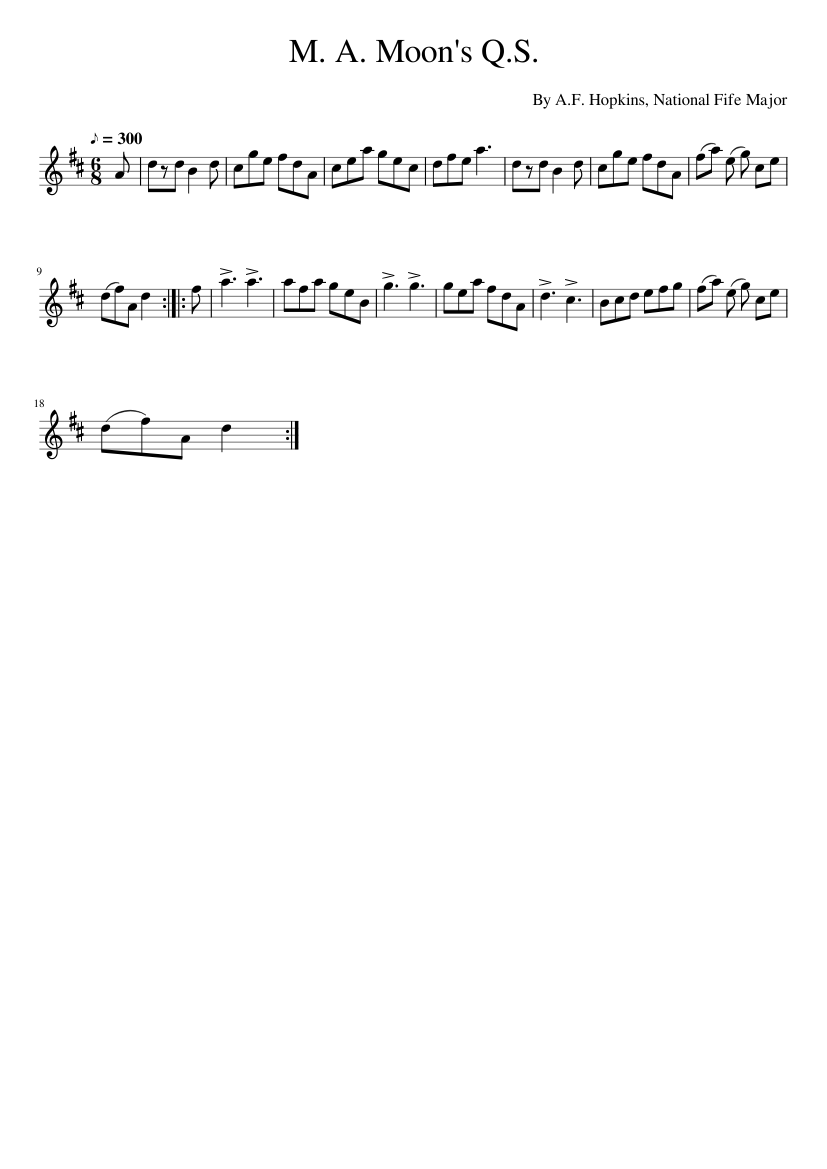 M. A. Moon's Q.S.