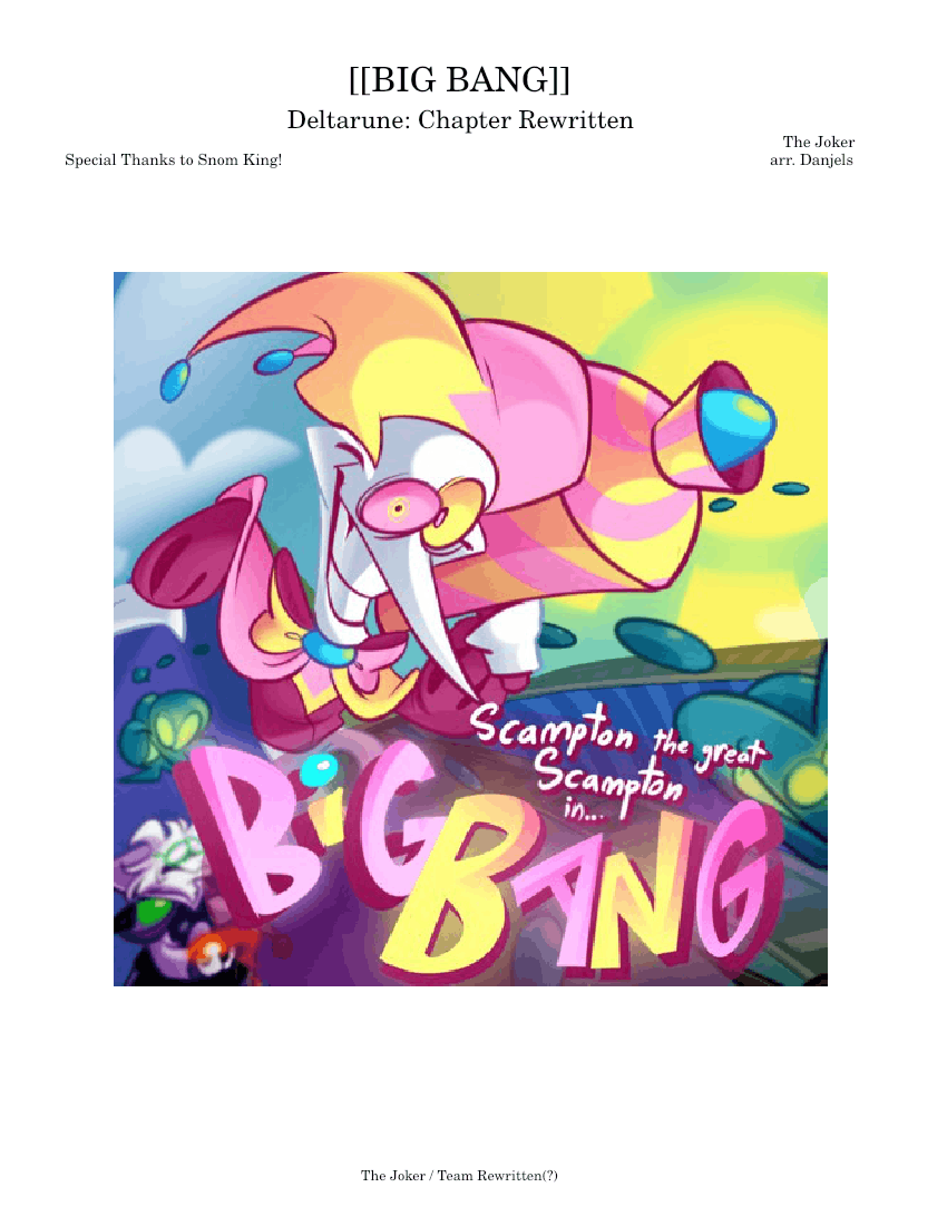 BIG BANG Sheet Music For Piano Trombone Saxophone Alto Saxophone big-bang-sheet-music-for-piano-trombone-saxophone-alto-saxophone