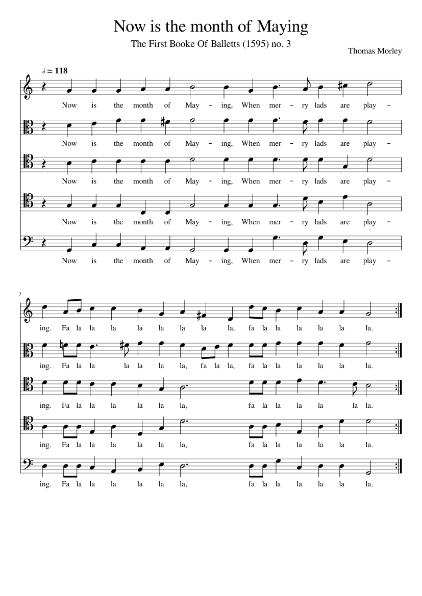 Now is the Month of Maying