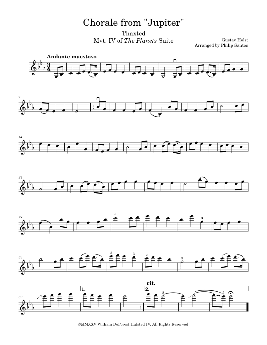Chorale from 