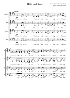 Hide and Seek Sheet music for Violin, Viola, Cello (String Ensemble)