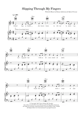 ABBA sheet music | Play, print, and download in PDF or MIDI sheet music on  Musescore.com