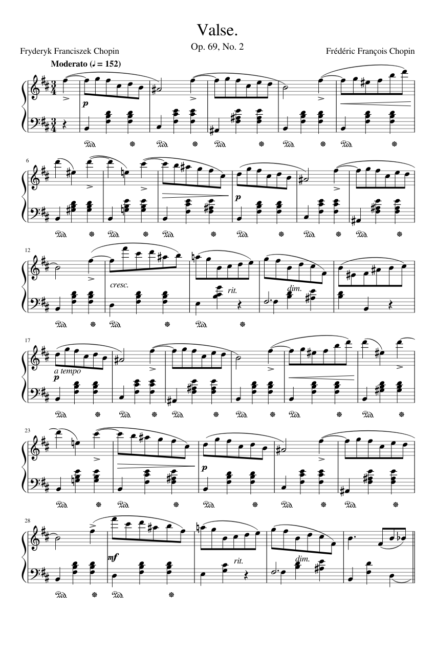 Waltzes Op.69