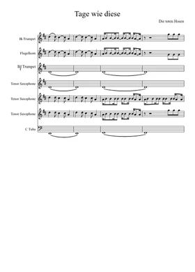 Die Toten Hosen free sheet music | Download PDF or print on Musescore.com