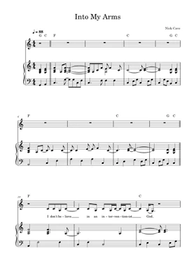 Free Nick Cave & The Bad Seeds sheet music | Download PDF or print on  Musescore.com