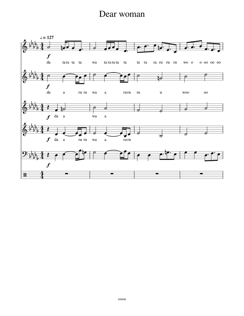 Dear Woman Worksheet.pdf Dear_Woman - piano tutorial