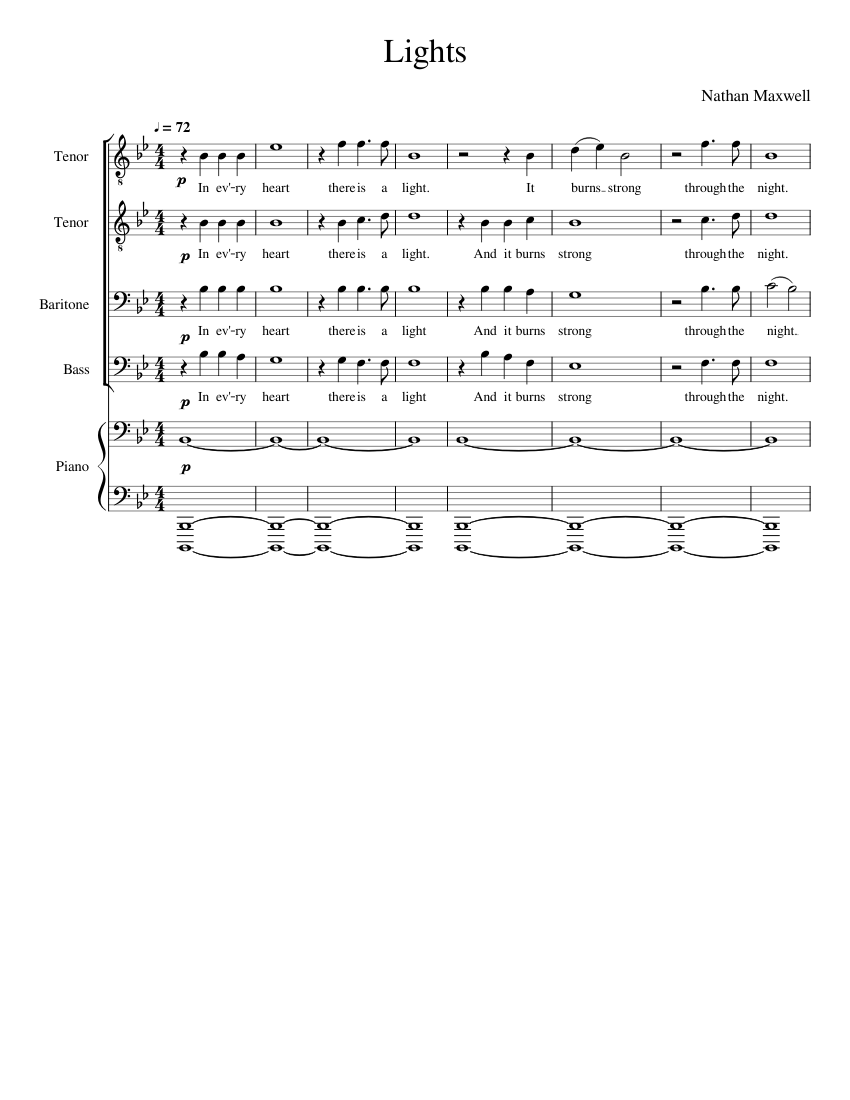 Lights - Nathan Maxwell
