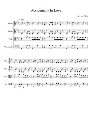 I See The Light Sheet Music For Violin Piano Viola Cello