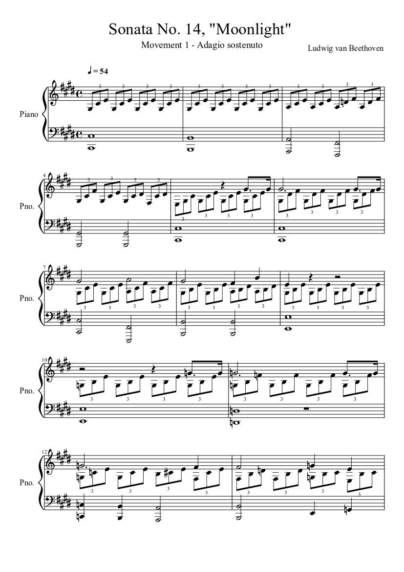 Moonlight Sonata Pdf Banglasopa - moonlight sonata roblox piano sheet