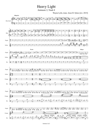 I See The Light Sheet Music For Flute Bassoon Download Free In