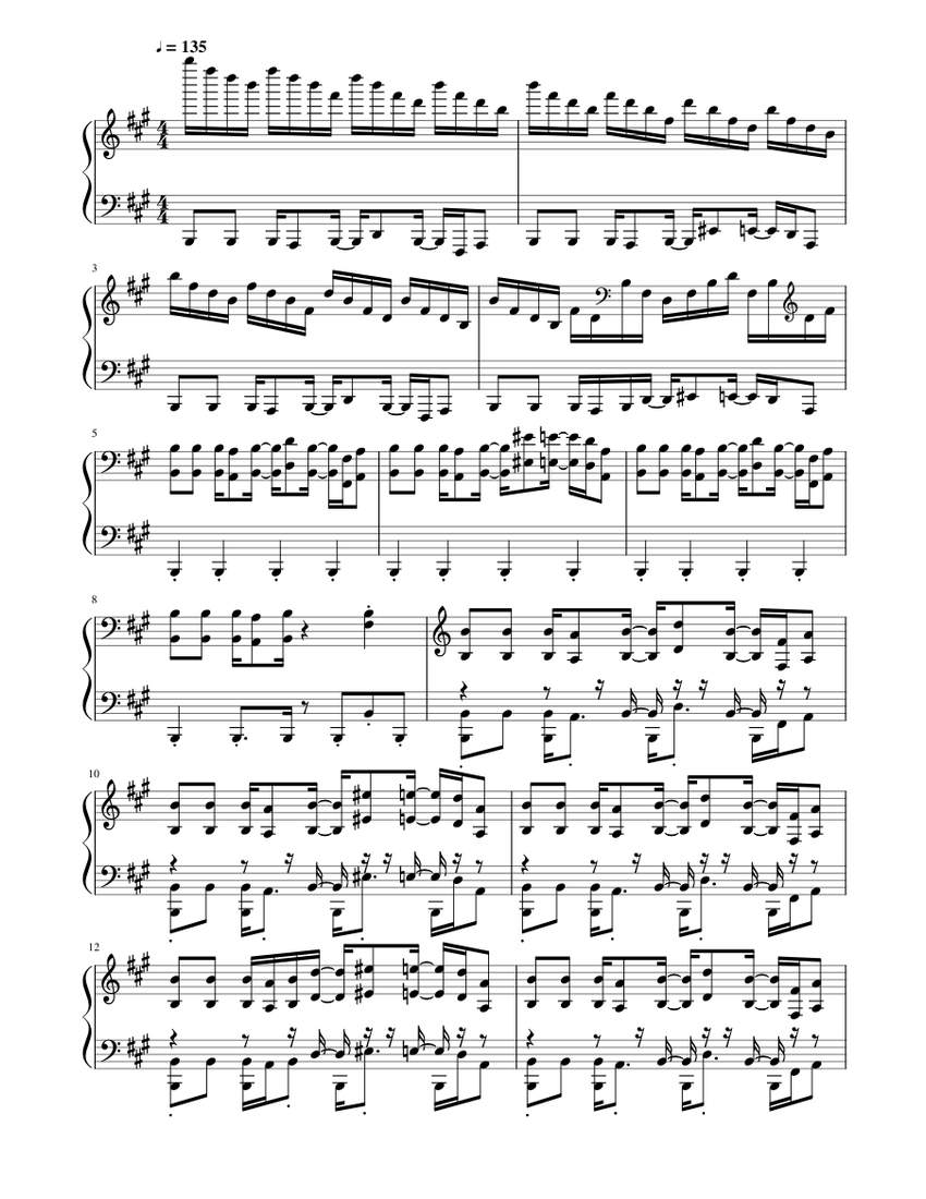 Giorno's Theme Sheet music for Piano (Solo) | Musescore.com