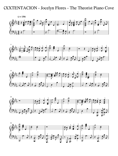 Jocelyn Flores Sheet Music Free Download In Pdf Or Midi On