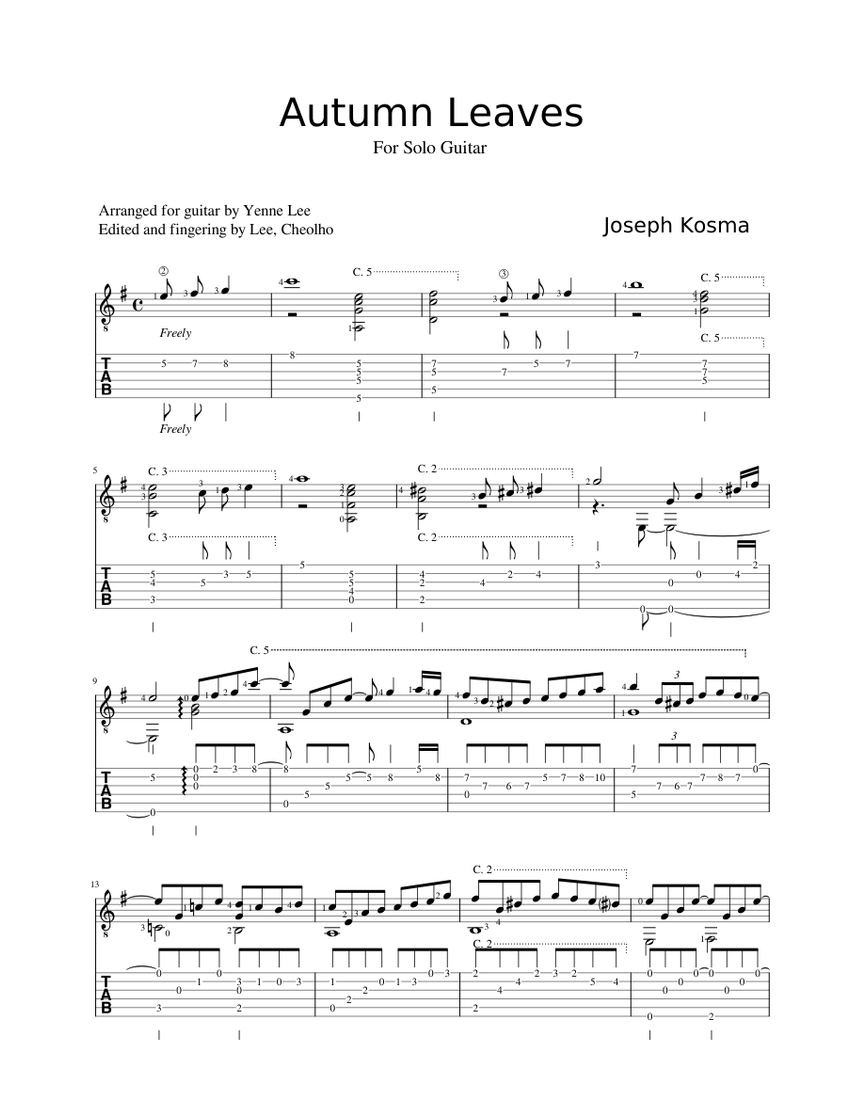 autumn-leaves-sheet-music-for-guitar-solo-musescore