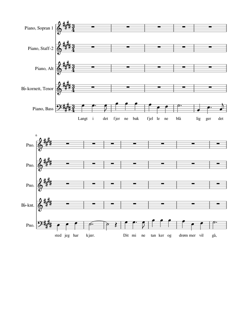 Nidelven Stillle Og Vakker Du Er Sheet Music For Piano Trumpet nidelven-stillle-og-vakker-du-er-sheet-music-for-piano-trumpet